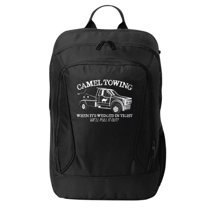 Camel Towing Inappropriate Humor Adult Humor Camel Towing City Backpack