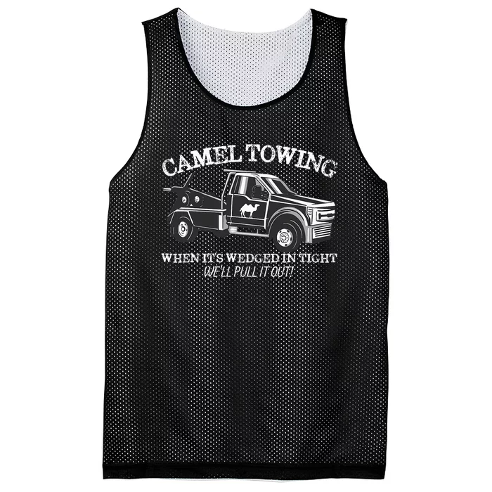 Camel Towing Inappropriate Humor Adult Humor Camel Towing Mesh Reversible Basketball Jersey Tank