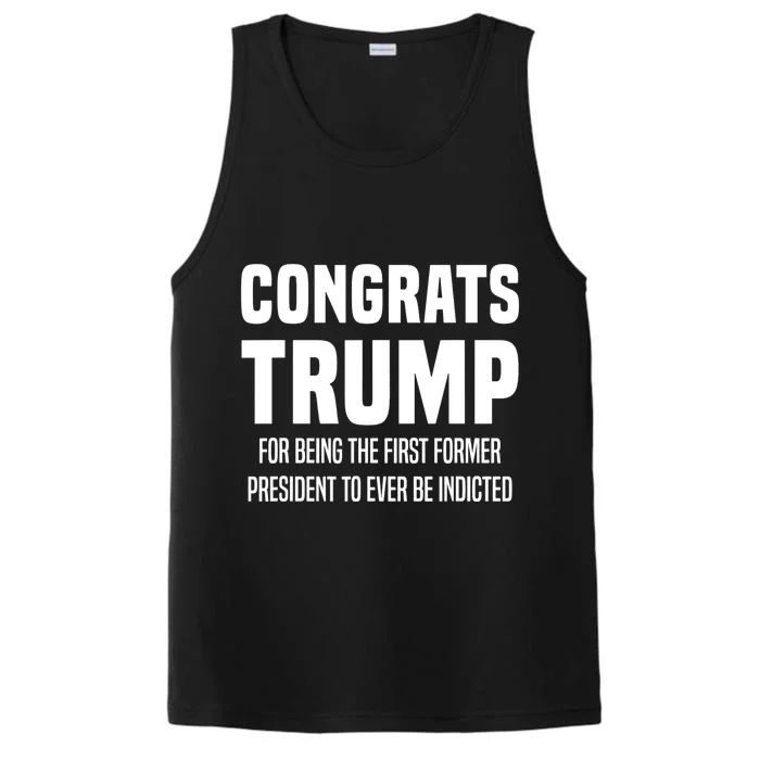 Congrats Trump Indicted Performance Tank