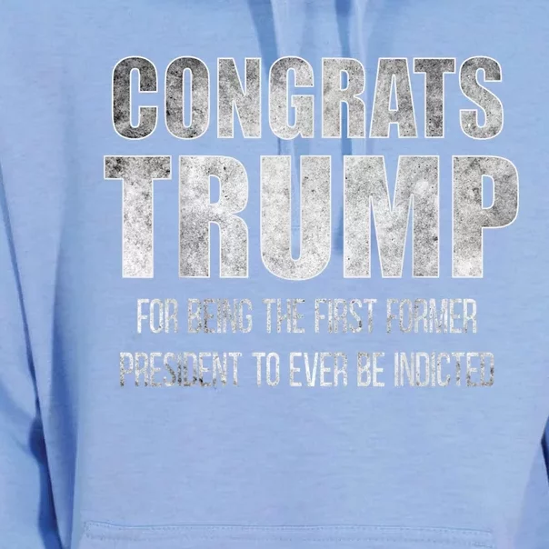 Congrats Trump Indicted Unisex Surf Hoodie