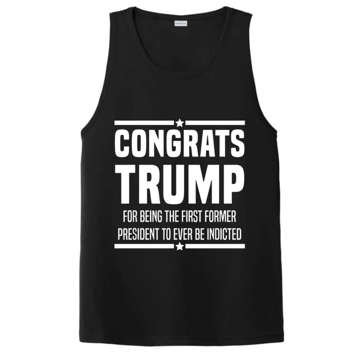 Congrats Trump Indicted Performance Tank