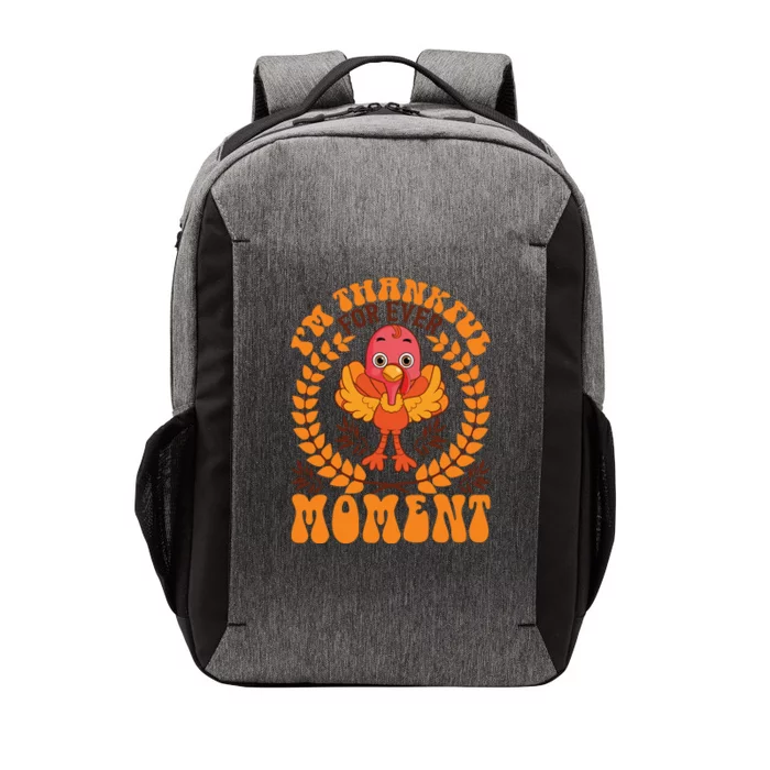 Cute Turkey Kawaii Turkey Thankful Turkey For Children Vector Backpack