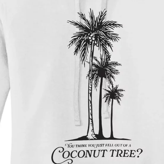 Coconut Tree Kamala Harris Funny Coconut Tree Women's Pullover Hoodie