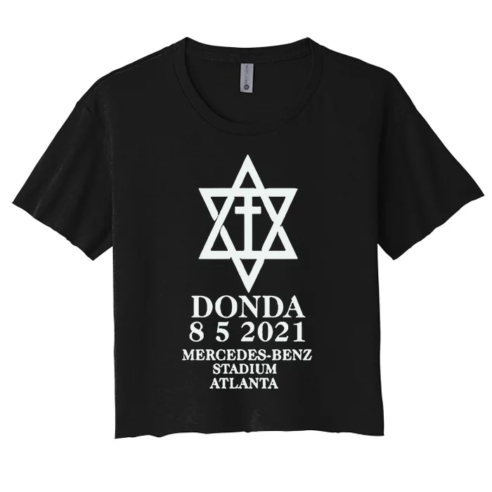 Chris Tyson Kanye West Donda Women's Crop Top Tee