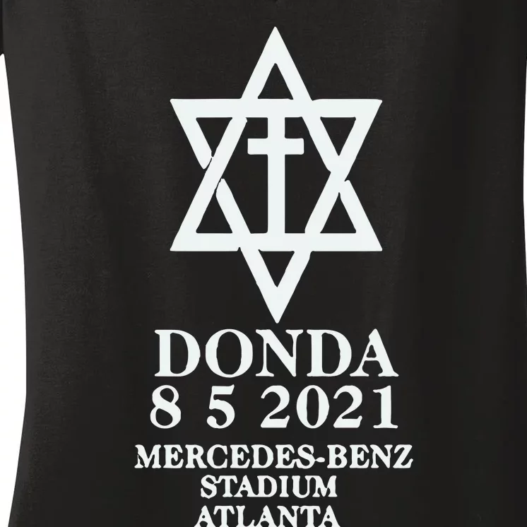 Chris Tyson Kanye West Donda Women's V-Neck T-Shirt