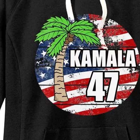 Coconut Tree Kamala 47 Women's Fleece Hoodie