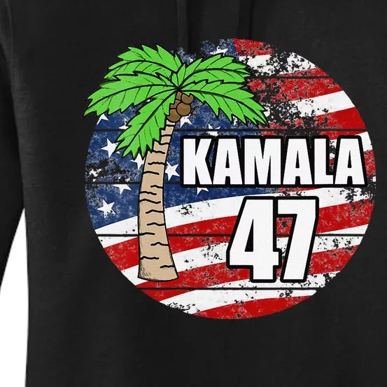 Coconut Tree Kamala 47 Women's Pullover Hoodie