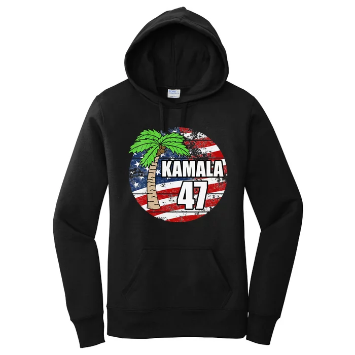 Coconut Tree Kamala 47 Women's Pullover Hoodie