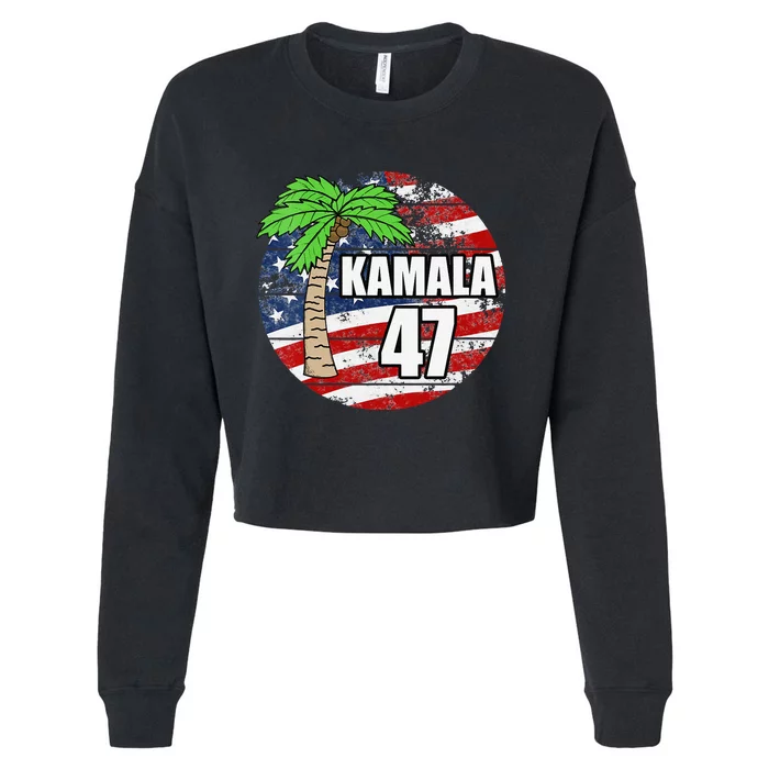 Coconut Tree Kamala 47 Cropped Pullover Crew