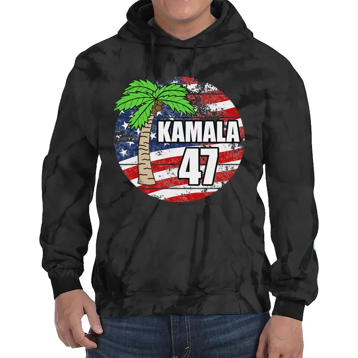 Coconut Tree Kamala 47 Tie Dye Hoodie