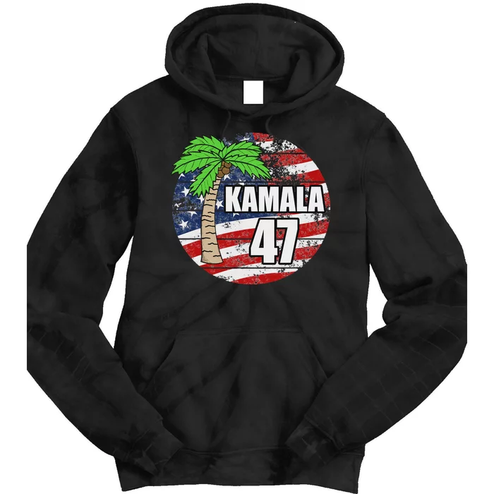 Coconut Tree Kamala 47 Tie Dye Hoodie