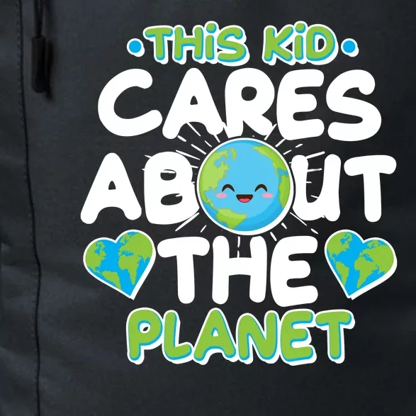 Cute This Kid Cares About The Planet Daily Commute Backpack