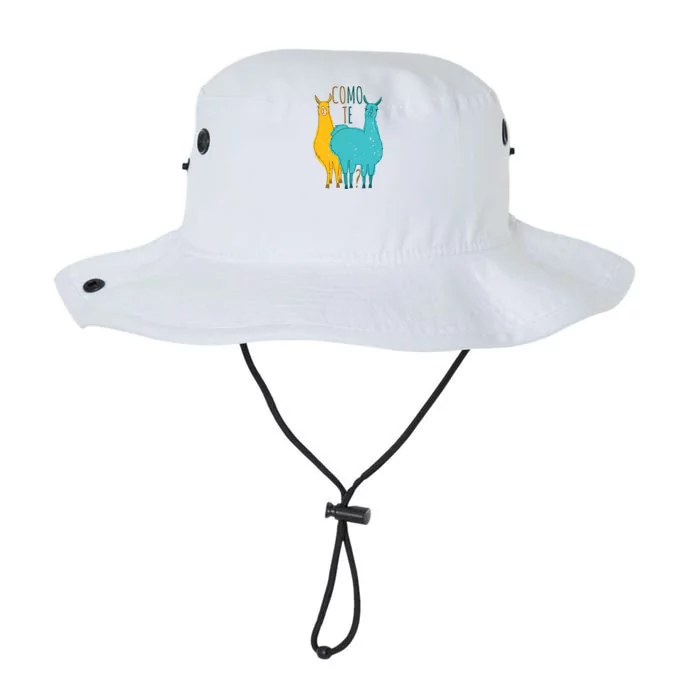 Como Te Llamas Funny Spanish Joke Llama Legacy Cool Fit Booney Bucket Hat