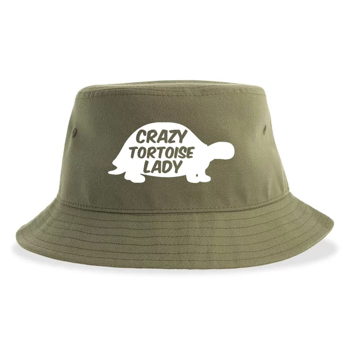 Crazy Tortoise Lady Sustainable Bucket Hat