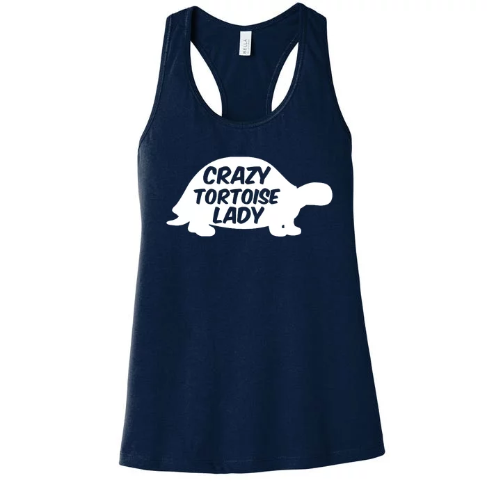 Crazy Tortoise Lady Women's Racerback Tank