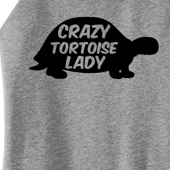 Crazy Tortoise Lady Women’s Perfect Tri Rocker Tank