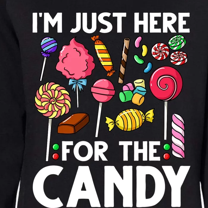 Candy Tester Lollipop Sweets Halloween Womens California Wash Sweatshirt