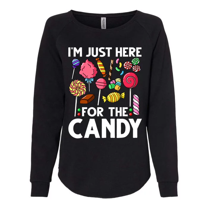 Candy Tester Lollipop Sweets Halloween Womens California Wash Sweatshirt