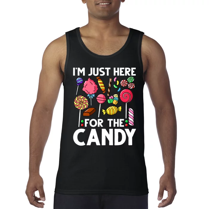 Candy Tester Lollipop Sweets Halloween Tank Top