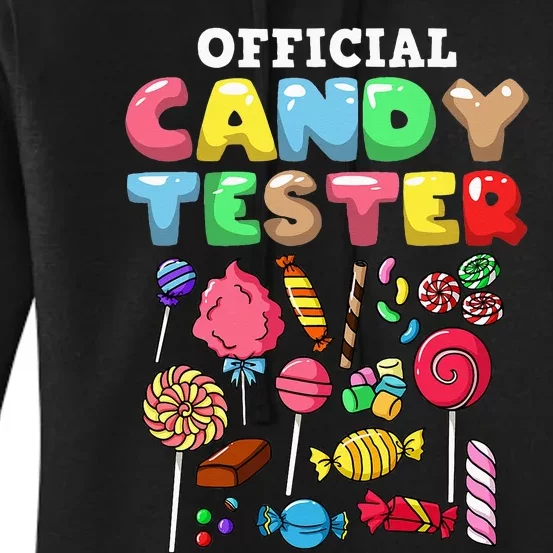 Candy Tester Lollipop Sweets Halloween Women's Pullover Hoodie