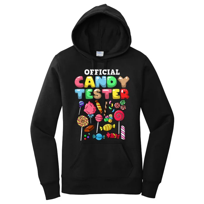 Candy Tester Lollipop Sweets Halloween Women's Pullover Hoodie