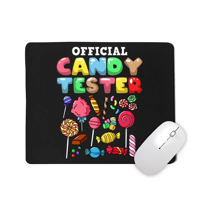 Candy Tester Lollipop Sweets Halloween Mousepad