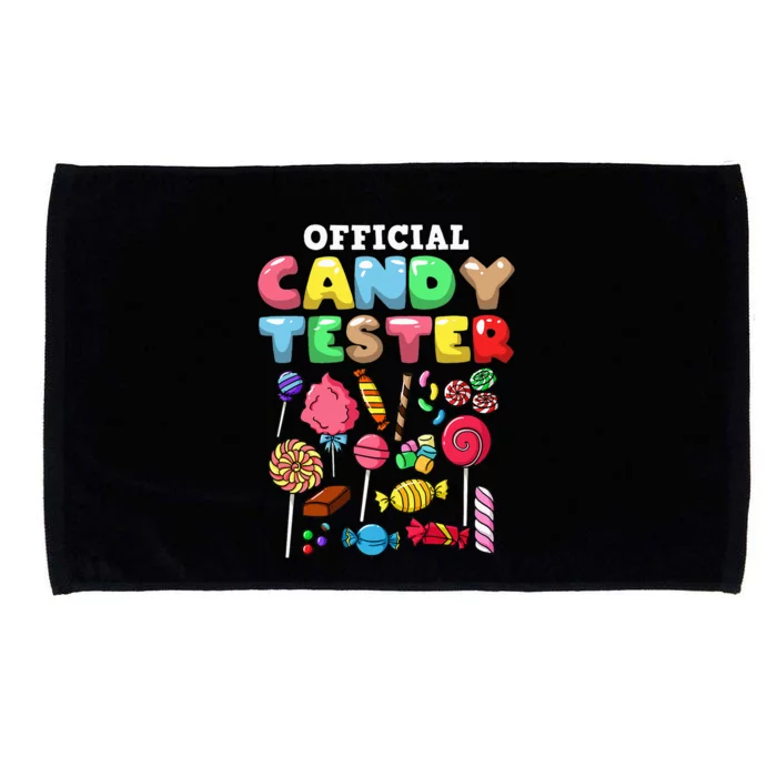 Candy Tester Lollipop Sweets Halloween Microfiber Hand Towel