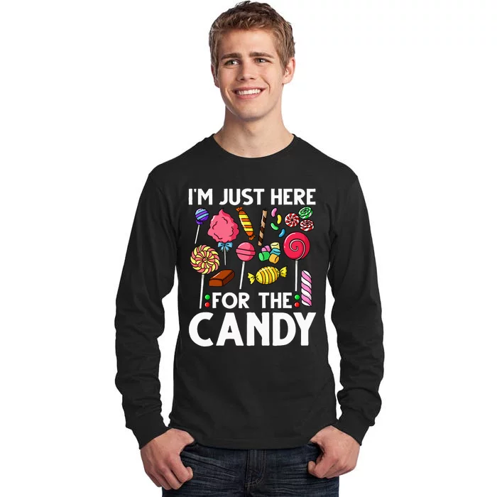 Candy Tester Lollipop Sweets Halloween Tall Long Sleeve T-Shirt