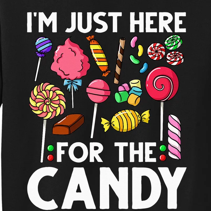 Candy Tester Lollipop Sweets Halloween Tall Sweatshirt