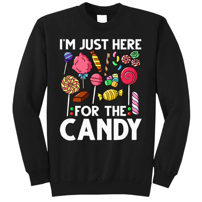 Candy Tester Lollipop Sweets Halloween Tall Sweatshirt