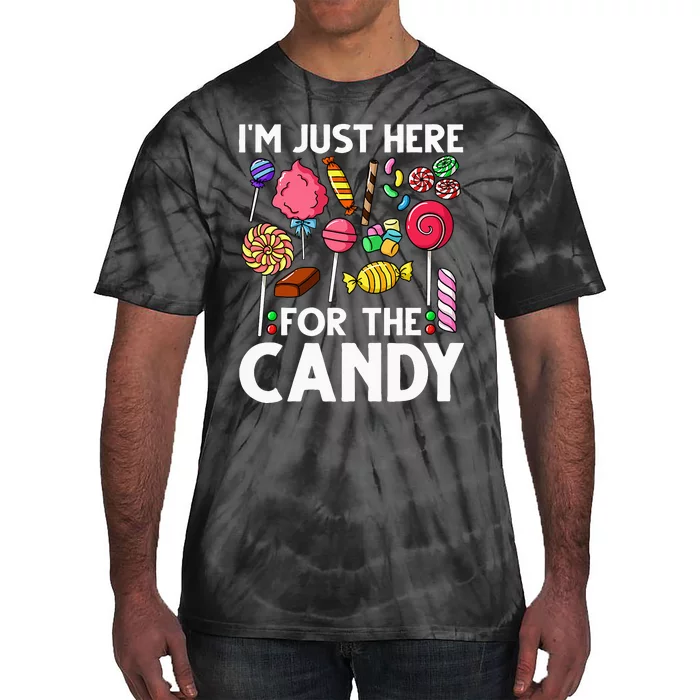 Candy Tester Lollipop Sweets Halloween Tie-Dye T-Shirt