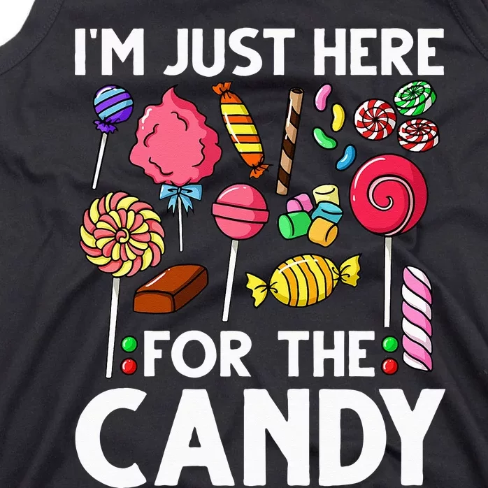 Candy Tester Lollipop Sweets Halloween Tank Top