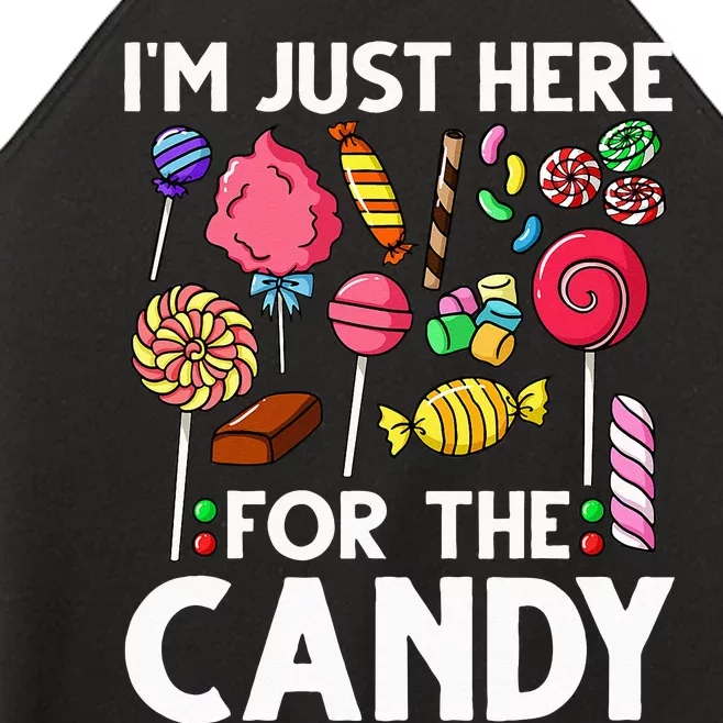 Candy Tester Lollipop Sweets Halloween Women’s Perfect Tri Rocker Tank