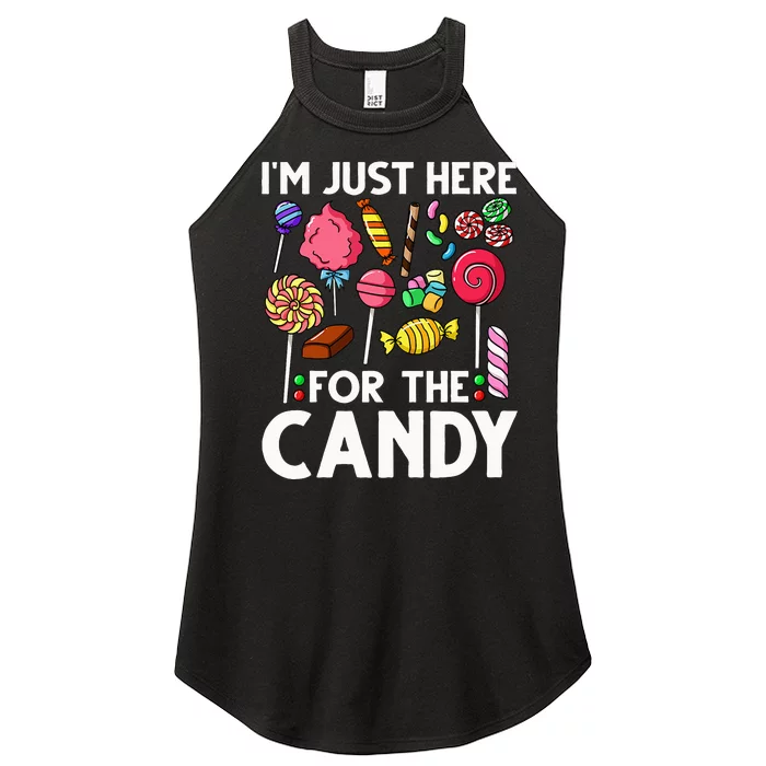 Candy Tester Lollipop Sweets Halloween Women’s Perfect Tri Rocker Tank