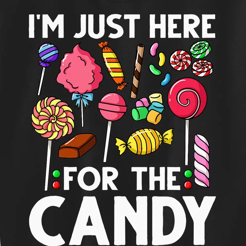 Candy Tester Lollipop Sweets Halloween Kids Sweatshirt