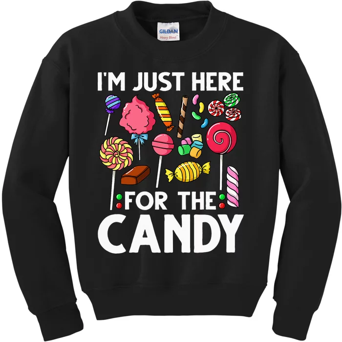 Candy Tester Lollipop Sweets Halloween Kids Sweatshirt