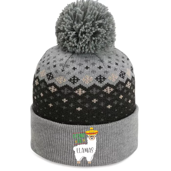 Como Te Llamas The Baniff Cuffed Pom Beanie