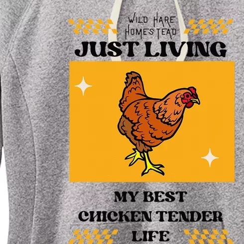 Chicken Tender Life Women's Fleece Hoodie