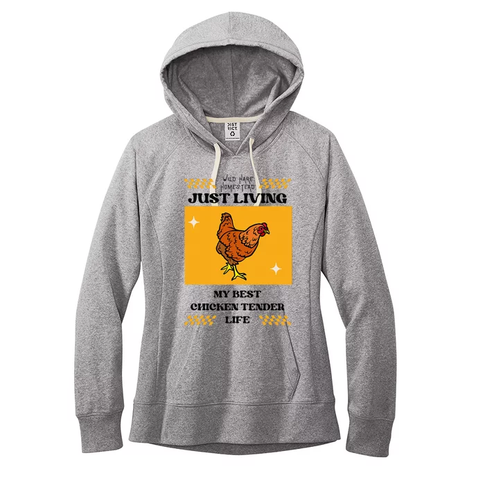 Chicken Tender Life Women's Fleece Hoodie