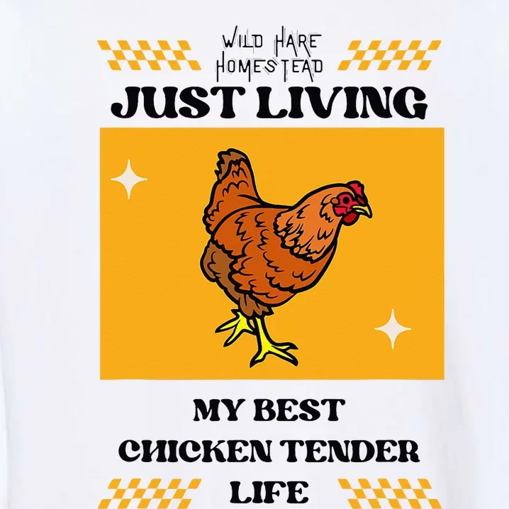 Chicken Tender Life Garment-Dyed Sweatshirt