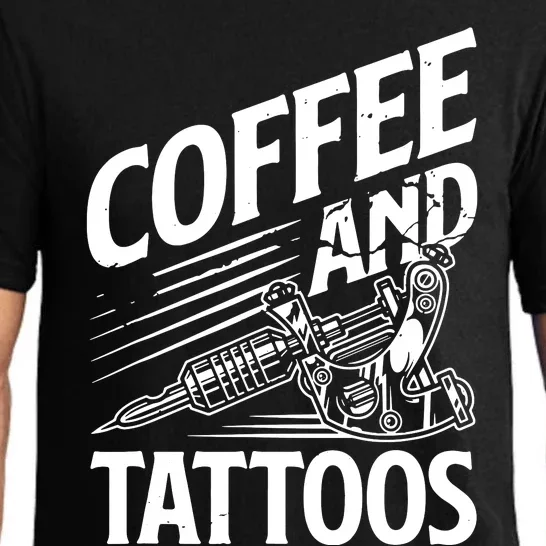 Coffee & Tattoo Lover Tattoos Tattoo Artist Tattooist Pajama Set