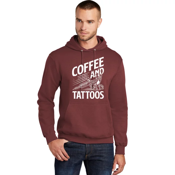 Coffee & Tattoo Lover Tattoos Tattoo Artist Tattooist Hoodie