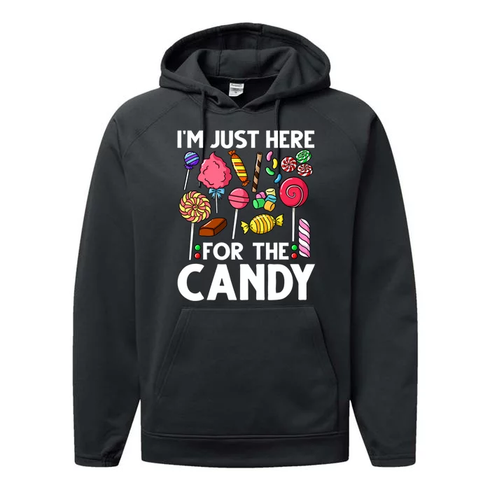 Candy Tester Lollipop Sweets Halloween Performance Fleece Hoodie