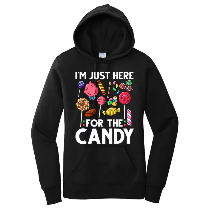 Candy Tester Lollipop Sweets Halloween Women's Pullover Hoodie