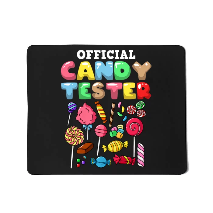 Candy Tester Lollipop Sweets Halloween Mousepad