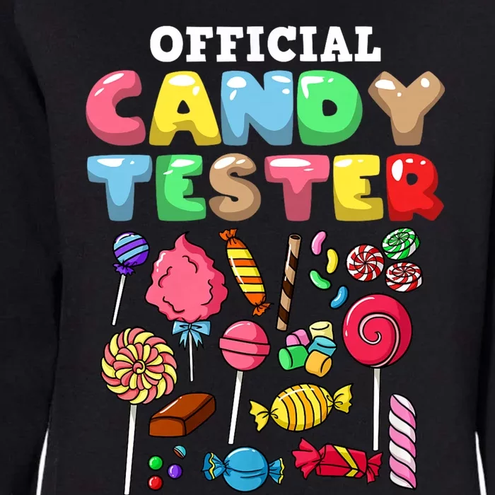 Candy Tester Lollipop Sweets Halloween Womens California Wash Sweatshirt