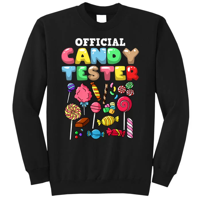 Candy Tester Lollipop Sweets Halloween Tall Sweatshirt