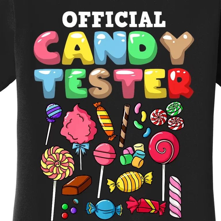 Candy Tester Lollipop Sweets Halloween Women's T-Shirt