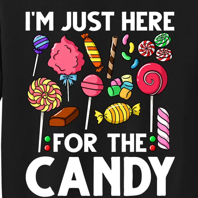 Candy Tester Lollipop Sweets Halloween Tall Sweatshirt