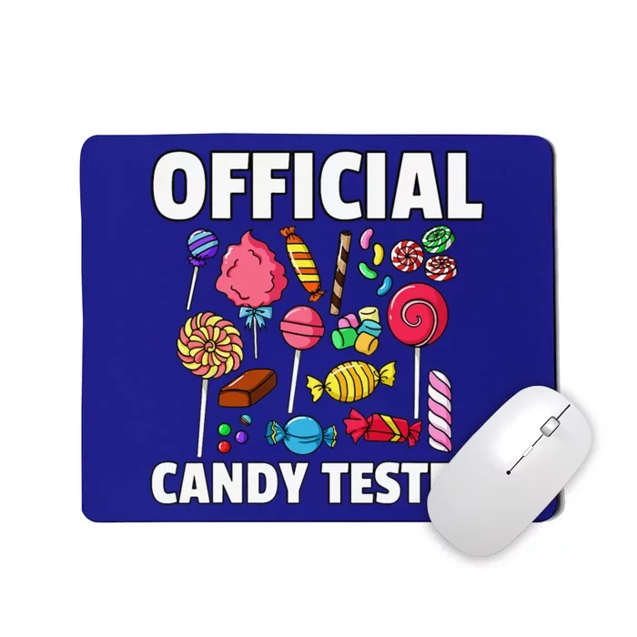 Candy Tester Lollipop Sweets Gift Halloween Mousepad